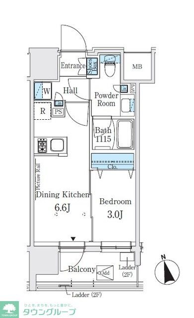 J.GRAN Court 浅草の物件間取画像