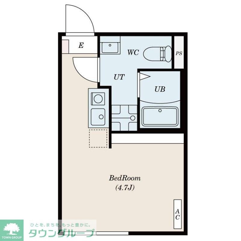 HANABUSAVの物件間取画像
