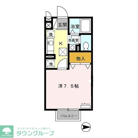 グレイスコートの物件間取画像