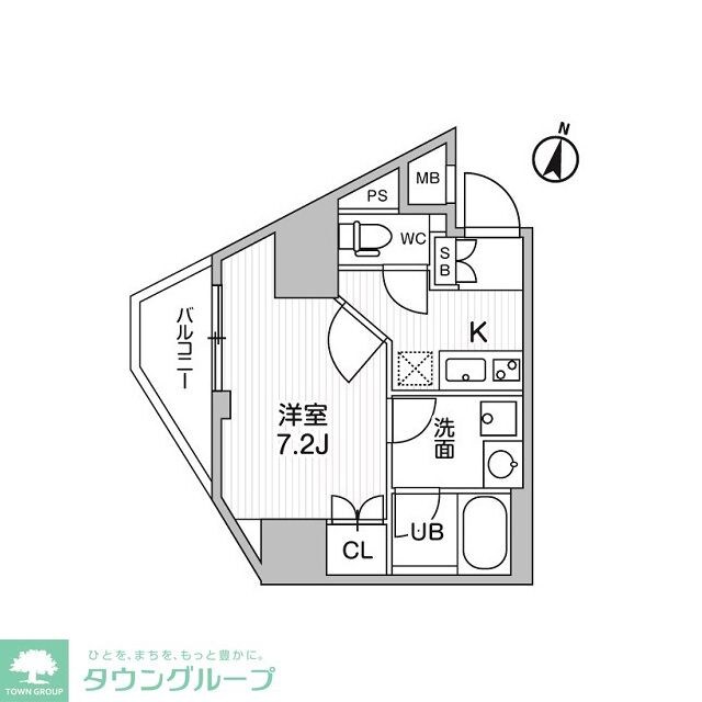 コンフォリア・リヴ千住の物件間取画像