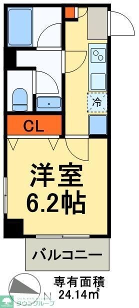 サクシード金町の物件間取画像