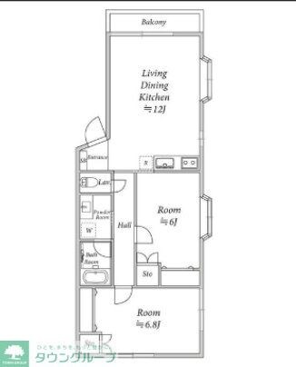 エステーコーポの物件間取画像