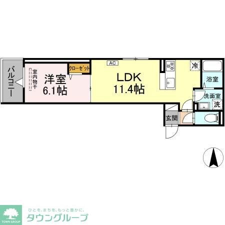 グラナーデ六町IIの物件内観写真