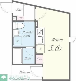 LAUREL西新井栄町の物件間取画像
