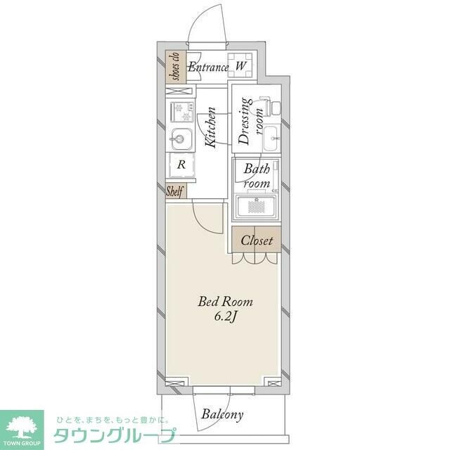La Douceur高砂の物件間取画像