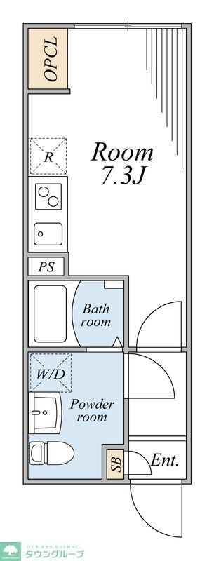 オークノワール綾瀬の物件間取画像