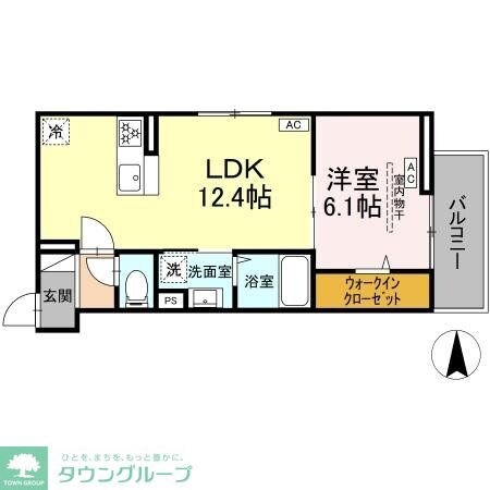 セレスティア南花畑IVの物件間取画像