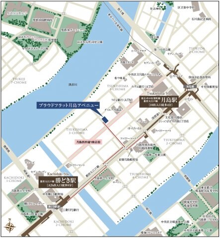 プラウドフラット月島アベニューの物件内観写真