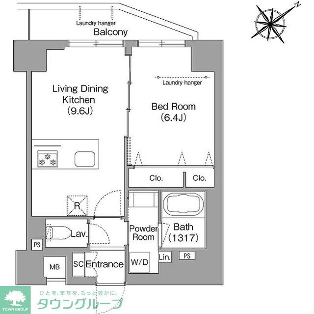 HF押上レジデンスの物件間取画像