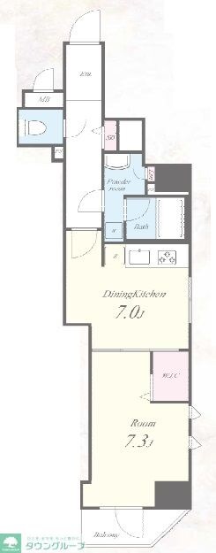 RYOGOKU STATION RESIDENCEの物件間取画像