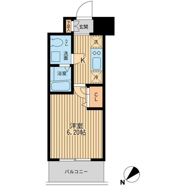 エコロジー潮見レジデンスの物件間取画像
