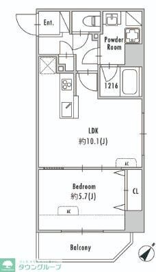 GRAN PASEO 押上IIの物件間取画像