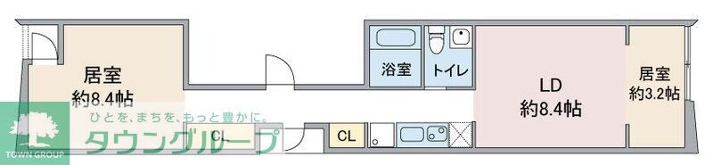 Floraison HANAKAWADOの物件間取画像