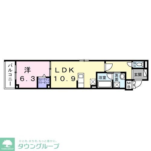 CREVANCE亀戸の物件間取画像