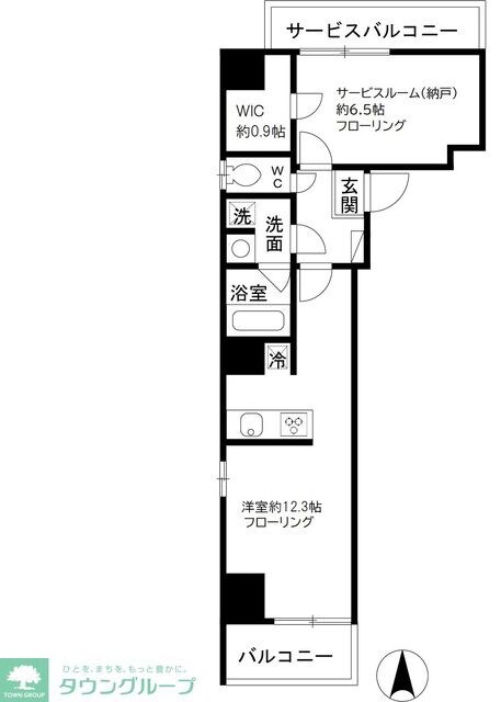 アートヴィラージュ亀戸の物件間取画像