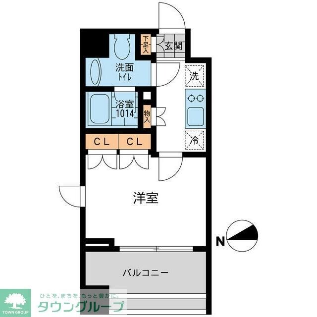 CASSIA押上の物件間取画像