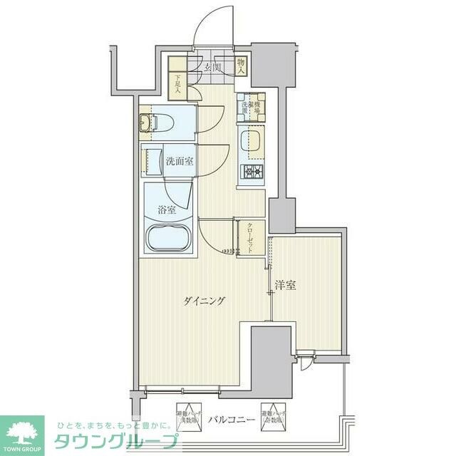 リビオメゾン南砂町の物件間取画像