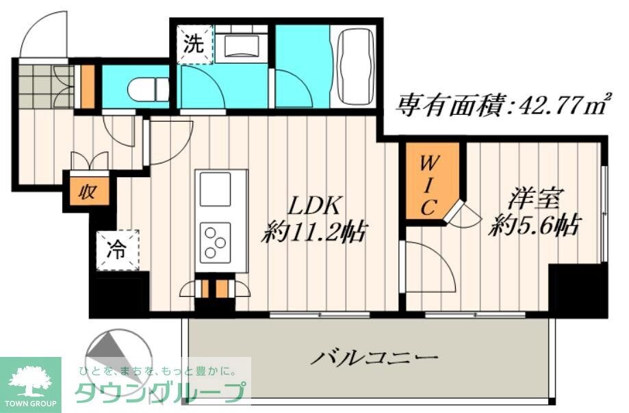 リビオ日本橋人形町の物件間取画像