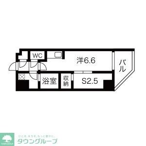 シーズンフラッツ蔵前清澄通りの物件間取画像
