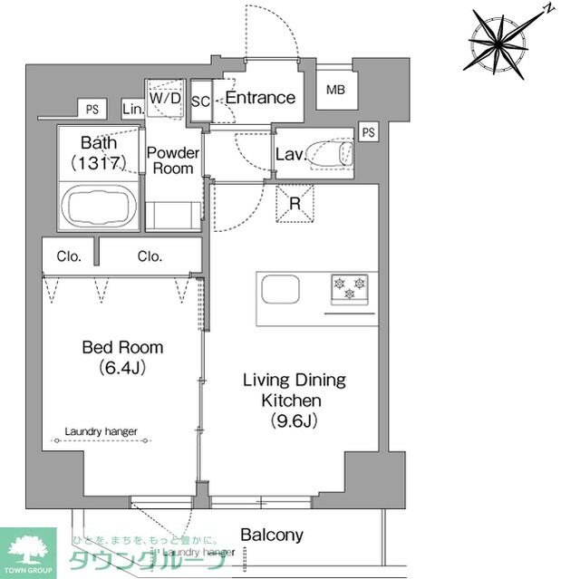 HF押上レジデンスの物件間取画像