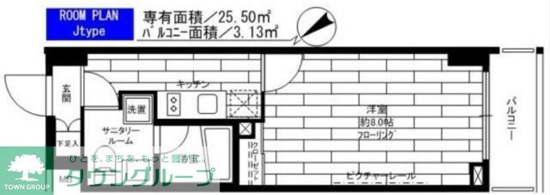 ステージグランデ茅場町の物件間取画像