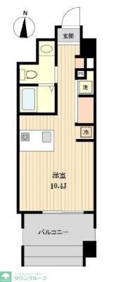 プライマル亀戸の物件間取画像