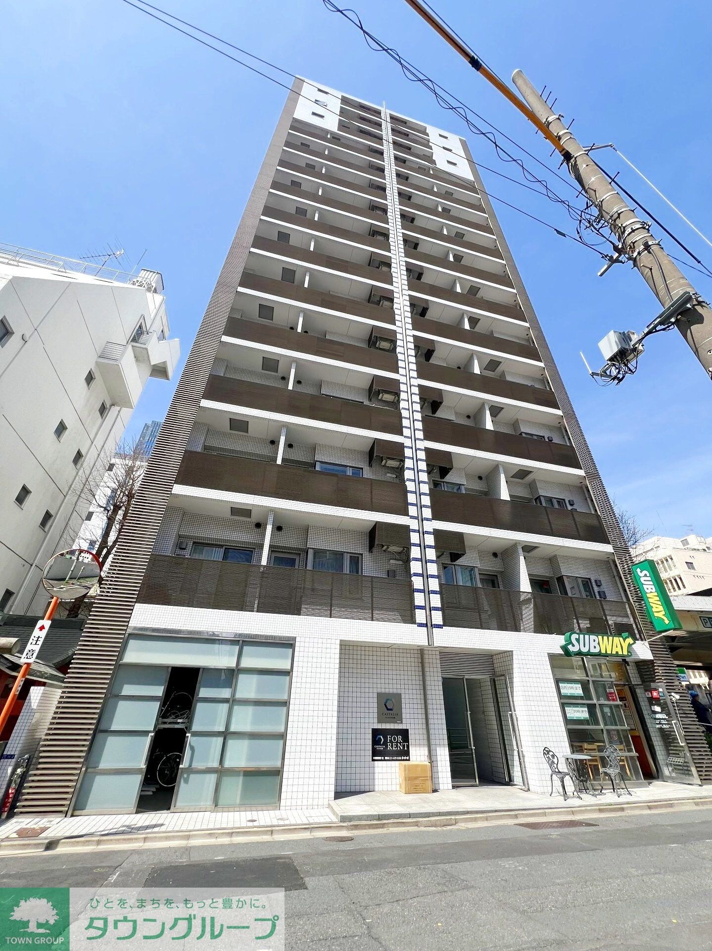 カスタリア日本橋の物件外観写真