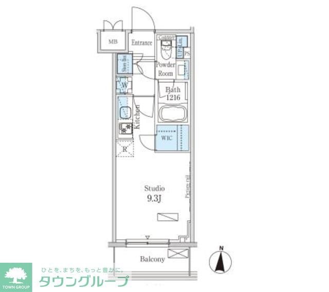 パークアクシス錦糸町ヴェールの物件間取画像