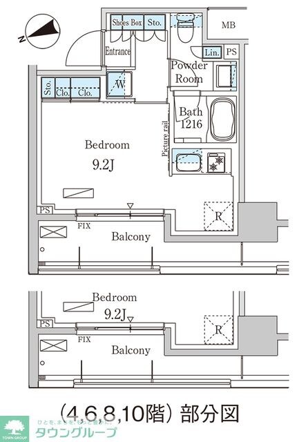 パークアクシス本所吾妻橋の物件間取画像