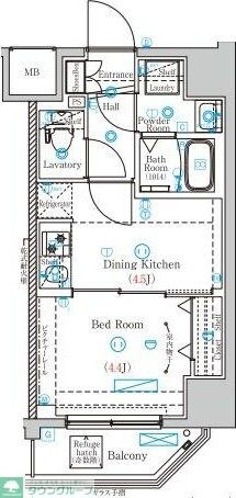MIND両国の物件間取画像