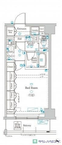 DIPS東十条駅前RESIDENCEの物件間取画像
