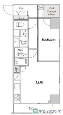 MYRIA RESIDENCE Komagomeの物件間取画像