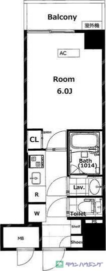 ライオンズマンション西が丘南の物件間取画像