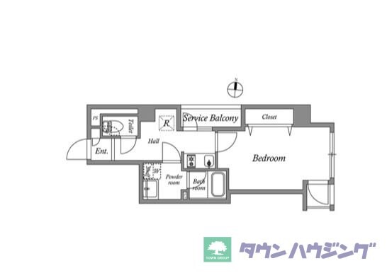 クオリタス東十条の物件間取画像