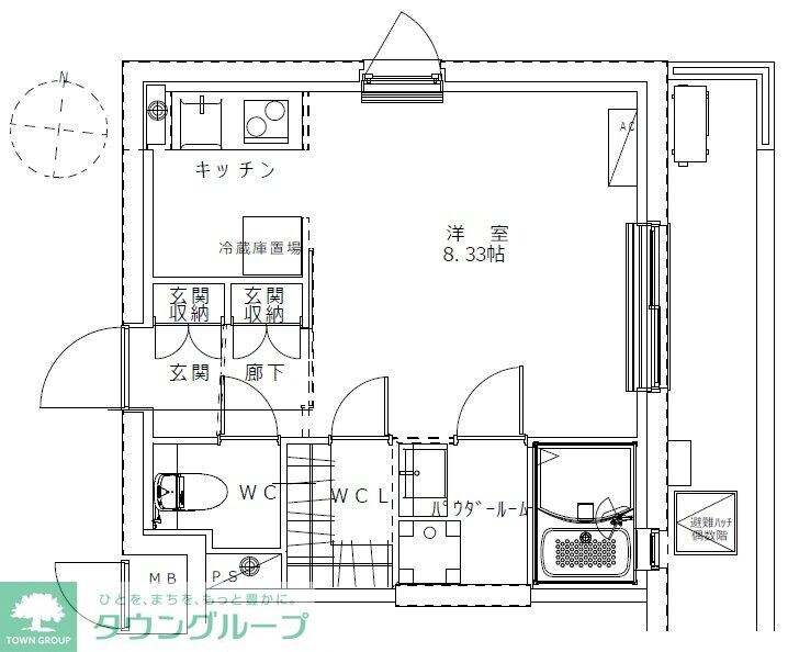 GENOVIA蕨の物件間取画像