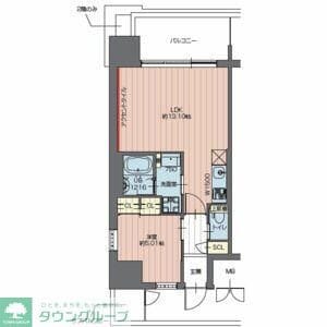 プレジオ川口の物件間取画像