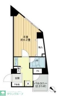 サンピア赤羽の物件間取画像
