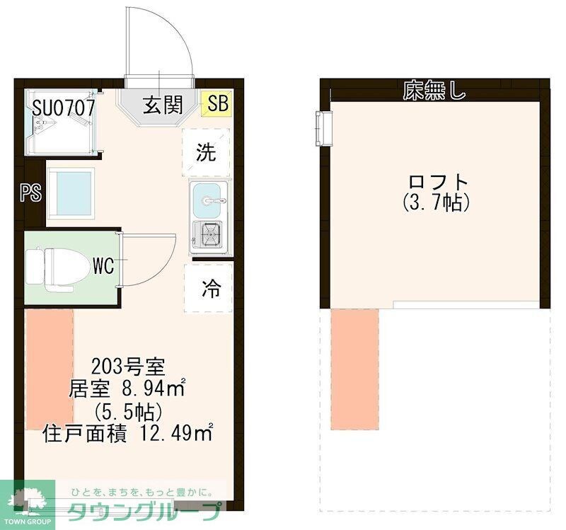 CORE STYLE板橋の物件間取画像