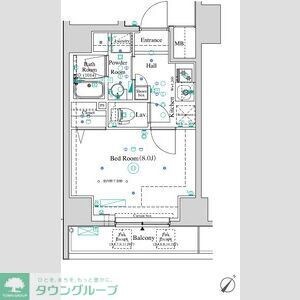 アンベリール王子の物件間取画像