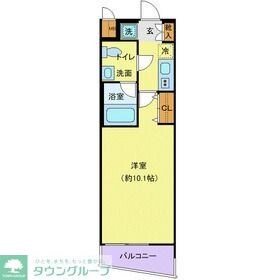パティーナ本蓮沼の物件間取画像