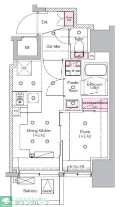 SYFORME ITABASHI IIIの物件間取画像