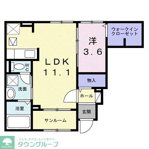 Amrita IVの物件間取画像