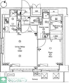 グランヴァン板橋本町の物件間取画像