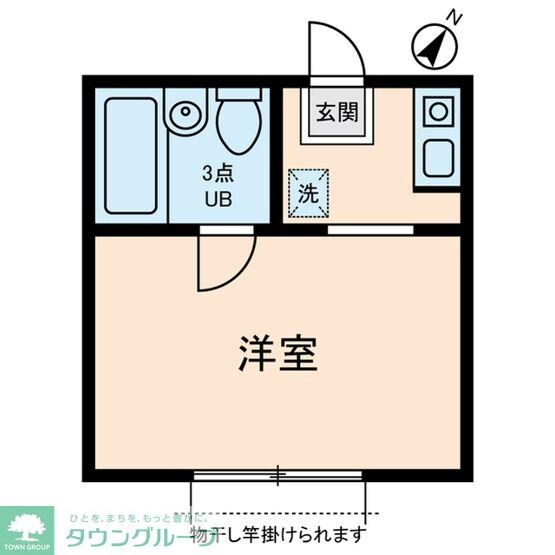 メゾン・ユマニテの物件間取画像