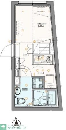 crostone大山の物件間取画像