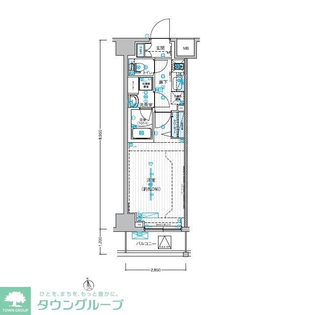 MAXIV西川口DUEの物件間取画像