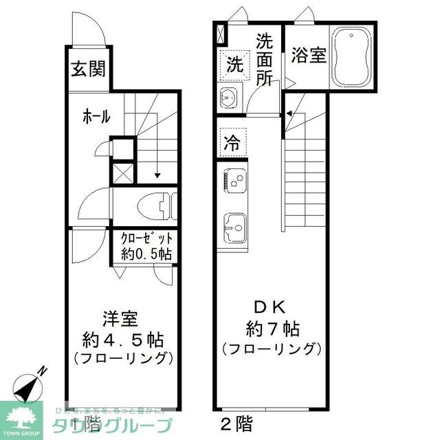 スズキレジデンスの物件間取画像