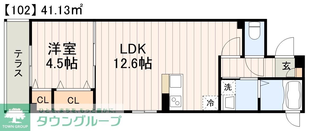 ウィステリアガーデンの物件間取画像