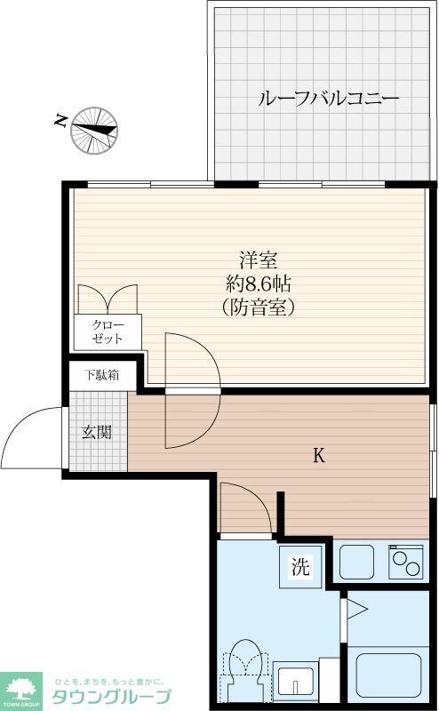 Liberte板橋本町の物件間取画像