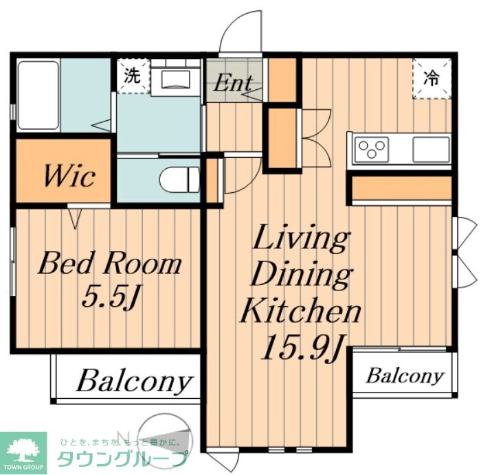 ポラリスの物件間取画像